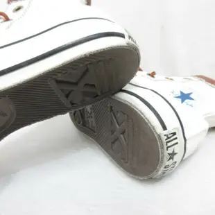 Converse Ohh M鞋子 休閒鞋 球鞋二十三 星型 高切 白色 日本直送 二手