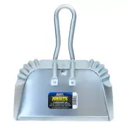 NEW Durable Aluminum Professional 17in Dust Pan Oversized Handle Clean Up