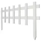 Greenes Fence RC 75W 18 in. x 3 ft. White Deluxe Cape Cod Picket Fence