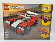 LEGO Creator 3in1 Sports Car Toy - #31100 Building Kit (134 Pieces)