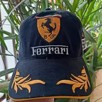 在飛比找蝦皮購物優惠-FERRARI 法拉利賽車帽棒球帽真實圖片罐