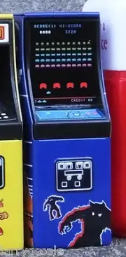Space Invaders Arcade Game Miniature 1/24 Scale G Scale Diorama Accessory Item