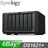 【升級五年保】Synology 群暉 DS1621+ 6-Bay NAS 網路儲存伺服器