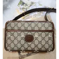 在飛比找蝦皮購物優惠-現貨 GUCCI Mini bag with Interlo