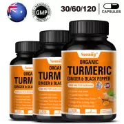 Tumeric Curcumin Capsules -Cushions And Protects Joints,Supports Heart Health
