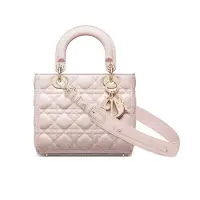 在飛比找蝦皮購物優惠-Dior 迪奧 M0538 粉紅色 Lady Dior 黛妃