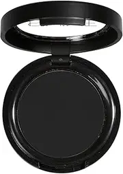 ISMINE Single Black Matte Eyeshadow Powder Palette High Pigment, Longwear, Intense Color Best Black Eyeshadow