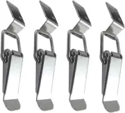 Stainless Steel Spring Loaded Toggle Lock Clasp Buckle Latch for Wooden Case Too