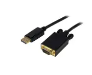 StarTech.com 10ft (3m) DisplayPort to VGA Cable - Active DisplayPort to VGA Adapter Cable - 1080p Video - DP to VGA Monitor Cable - DP 1.2 to VGA Conver...