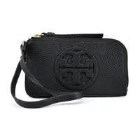 在飛比找ETMall東森購物網優惠-TORY BURCH MILLER荔枝紋雙T LOGO卡片/