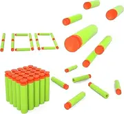 BOROLA 100pcs 7.2cm Suction Refill Bullet Darts Compatible for Nerf Elite Series Blasters Kid Toy Gun