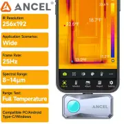 ANCEL IR101 - High Resolution Thermal Imaging Camera for IOS (USB) iPhone
