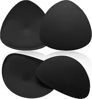 [WLLHYF] Bra Pads Inserts, Triangle Breathable Bra Inserts Skin Color Removable Breast Padding Pads for Women Girls