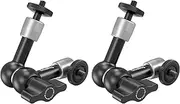 SmallRig 5.5-inch Magic Arm 2-Pack, Articulating Adjustable Friction Arm Mount with 1/4"-20 Thread Screw, for Camera Monitor/LED Light Setup, 5316