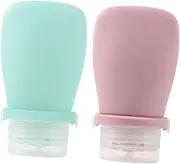 Ipetboom 2Pcs Leak Travel Bottles Multi Function Containers for Shampoo Conditioner and Toiletries Portable and Durable for Womens Travel Essentials