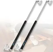 ARANA 20 inch 200 LB Gas Prop Struts Shocks with L Mounting Brackets, 20 889 N Lift-Support Gas Springs for Heavy-duty Floor Hatch Trap Door Murphy Bed(Super STRONG), 2Pcs Set