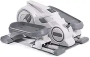Mini Stepper Elliptical Machine Fitness Exercise Trainer with Non-Slip Pedal and Adjustable Resistance, HD Display