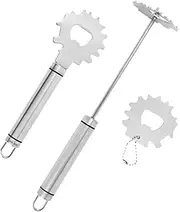 3Pcs BBQ Scraper Grill Cleaner Tool Versatile Barbecue Scraper for Grilling Ergonomic Handle for Heat Resistance