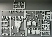 Dragon 1/35th Scale Flak Panther Ausf D - Parts Tree A from Kit No. 6899