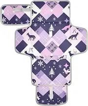 Reusable Waterproof pad with Tissue Pocket Portable Changing pad for Baby for Girl & Boy