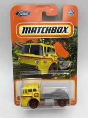 2022 Matchbox Ford Series 1965 FORD C900 Yellow Semi Cab Shell Oil SHIPS FREE