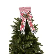 Striped Top Hat Tree Topper 45cm