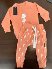 NEW Little Bipsy Lightening Bolt Set - 12M