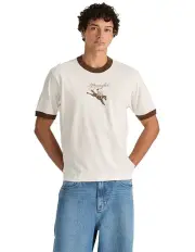[Wrangler] Carmy Ringer Tee in Vintage White