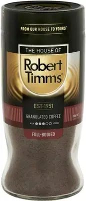 Robert Timms Full Bodied Granulated Instant Coffee 200 G
