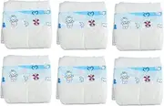 HONMEET 6pcs Doll Dressing Diaper Reborn Dolls Doll Reborn Accessories Reborn Diapers Reborn Diapers Doll Accessories Newborns Dolls Without Soft Parts Blue Plastic