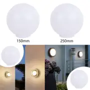 Lamp Post Globe Outdoor Globe Lamp Shade Accessories White Decoration Easy to