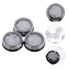3 Boxes Christmas Nail Sequins Nail Sequins Set 3d Glitter Nail Art