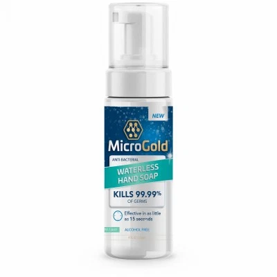24 Pack - Anti-Bacterial Waterless Hand Soap, Foaming Pump, 4-oz. -MG0127
