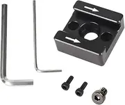 FELTECHELECTR Replacement Cold Shoe Mount Adapter for Camera Rabbit Cage 1/4 Inch M2.5 Threaded Hole