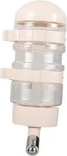 Kisangel Dog Water Fountain Dog Cage Water Dispenser Kennel Water Drinker Pet Cage Water Feeder Pet Water Fountain Puppy Water Feeder Guinea Pig Water Dispenser Bunny Feeder Stainless Steel