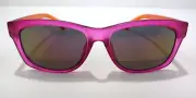 Kids Colored Mirrored Jelly Frosted Sunglasses Age 2 to 8 UV400 Crushproof Case
