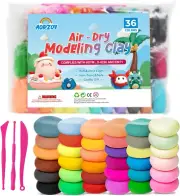 36 Color Air Dry Clay for Kids Modeling Clay Kit Magic Foam Diy Clay 3 Sculpting