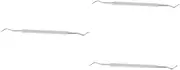 MERRYHAPY 3pcs Nail Care Tool Set Cuticle Remover Spoon Pusher Peeler Scraper Professional Nail Cleaner