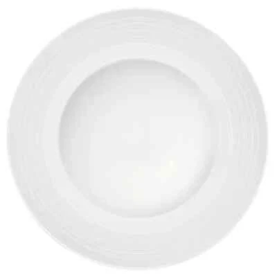 Oneida L5650000741 Manhattan Warm White 3.75 oz. Porcelain Soup Bowl - 2 Doz