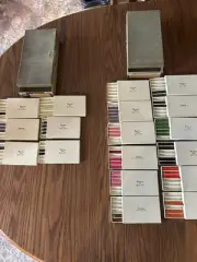 Vintage Dennison's Letter Wax Sticks in Original Boxes Unused Sealing Wax