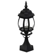 Dubrovnik II Exterior Pillar Mount In Black,Lighting,Beacon Lighting