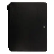 Filofax Chester Zip Leather A4 Folio Personal Organiser Writing Notebook BLK