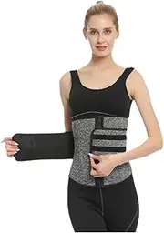 [VONGAZ] Waist Trainer Weight Loss Tummy Control Invisible Body Shaper Waist Trainer Corset Girdle Band Waist Cincher