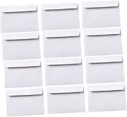 SEWACC 100pcs Privacy Envelopes Cash Security Envelopes Card Printing Paper for Budget Wedding