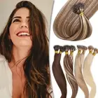 Nano Ring Beads Human Hair Extensions Loop Micro Tip Link Remy Highlight 200PCS
