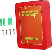 Outanaya 1 Set Fire Extinguisher Cabinet Wall Mounted Key Storage Box Emergency Key Organizer for Doors and Windows Multi Functional Safe Lock Box for Home and Office Durable Design for