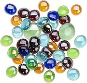 Mandala Art GGASS Glass Gems Mosaic Glass Gems 480g, Assorted