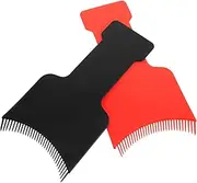 Healvian 2pcs Hair Highlights Boards DIY Hair Coloring Tools for Precise Application Paddle Boards and Foiling for Home and Salon Use