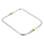 Metal Purse Frame 9 IN, 1 Pcs Rectangle Frame Kiss Lock, Bag Frame Hardware