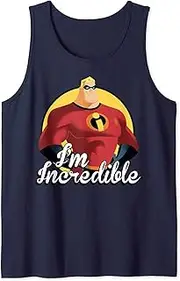 [Disney] Pixar Incredibles I'm Incredible Tank Top